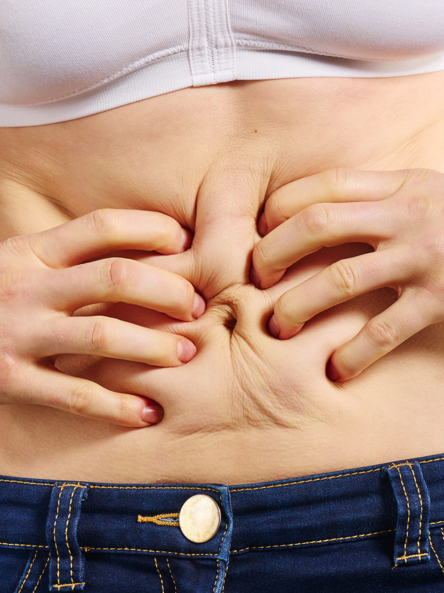 Get rid of a bloated stomach